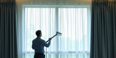 Commercial curtain stain removal service shorncliffe hotels offices restaurants