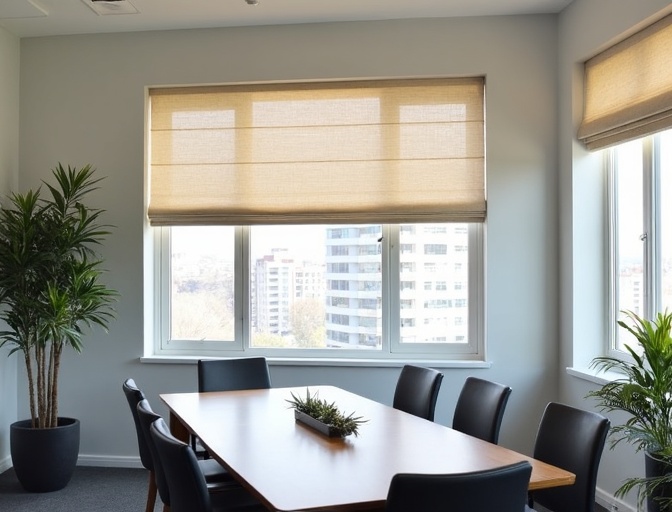 Shorncliffe Roman Blinds Cleaning