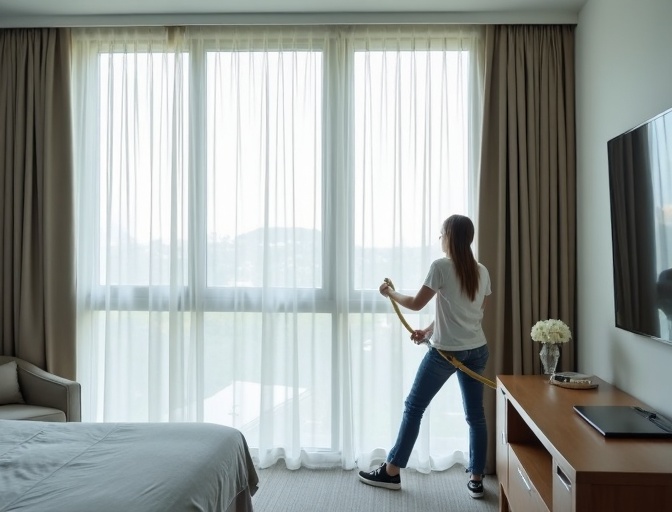 Shorncliffe Sheer Curtain Cleaning